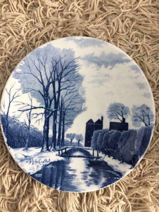 Delfts blauw sierbord