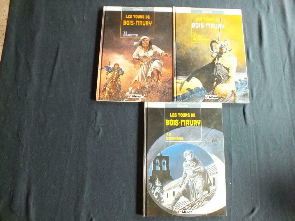 LES TOURS DE BOIS-MAURY  (8 ALBUMS/5  E.O).    EDIT. GLENAT, Série complète ou Série, Enlèvement ou Envoi, Comme neuf, HERMANN