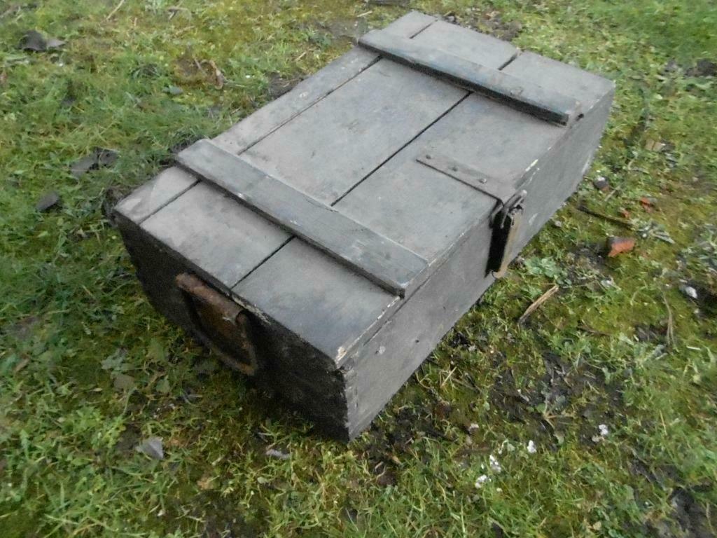 ALLEMAGNE - WWI - CAISSE A MUNITIONS, Collections, Enlèvement ou Envoi, Armée de terre, Caisse ou Géocache