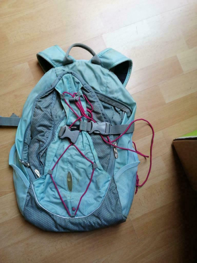 RUGZAK GROEN MERK SAMSONITE, Ophalen of Verzenden, Gebruikt, Overige merken