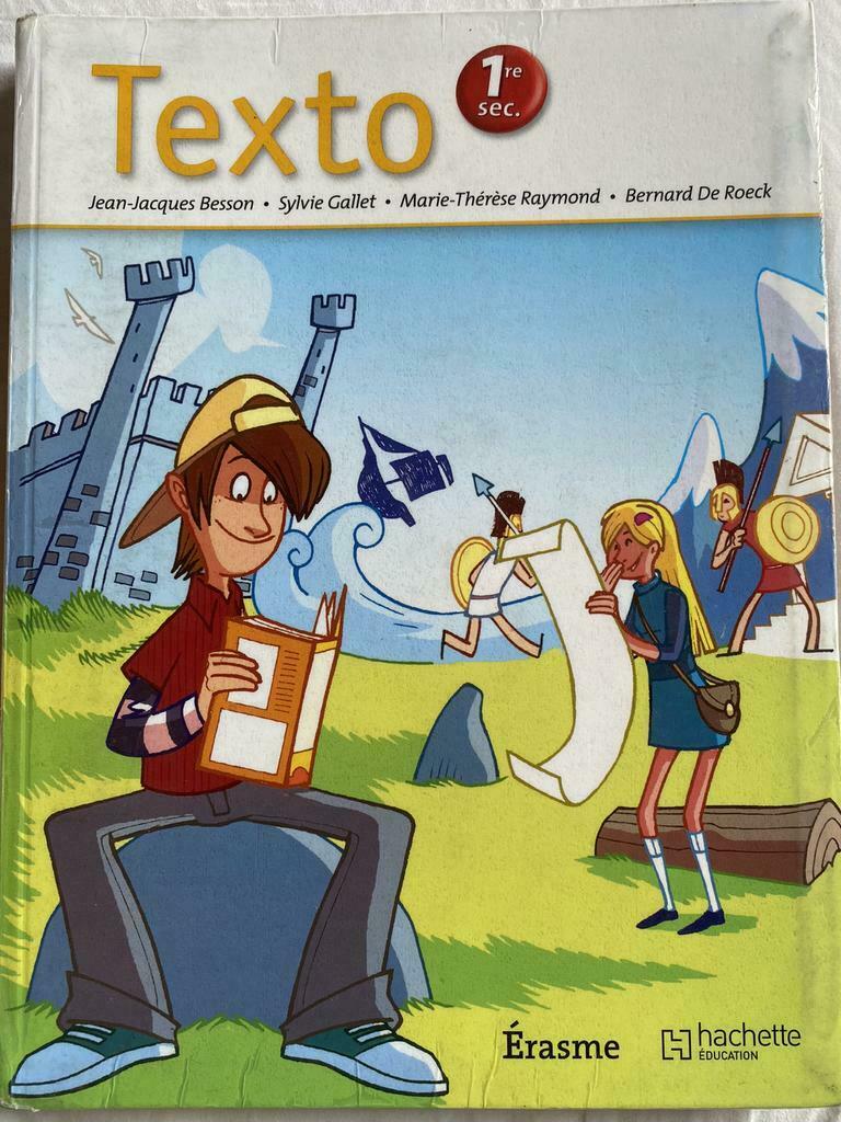 Texto - français 1 ère secondaire, Livres, Enlèvement ou Envoi, Utilisé, Secondaire, Français
