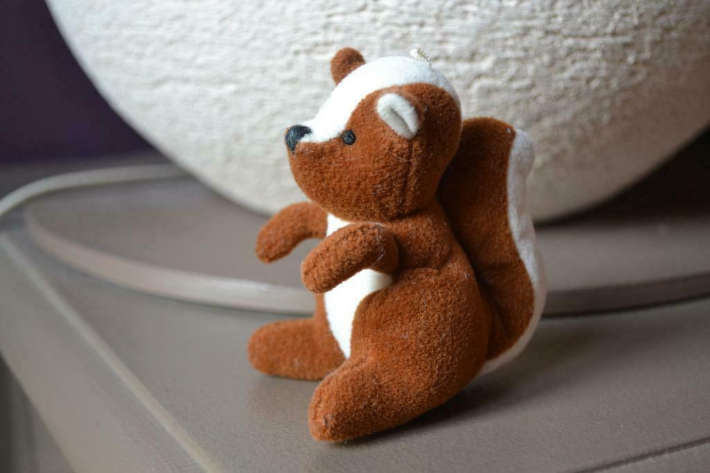 mini peluche écureuil, Enlèvement ou Envoi, Utilisé