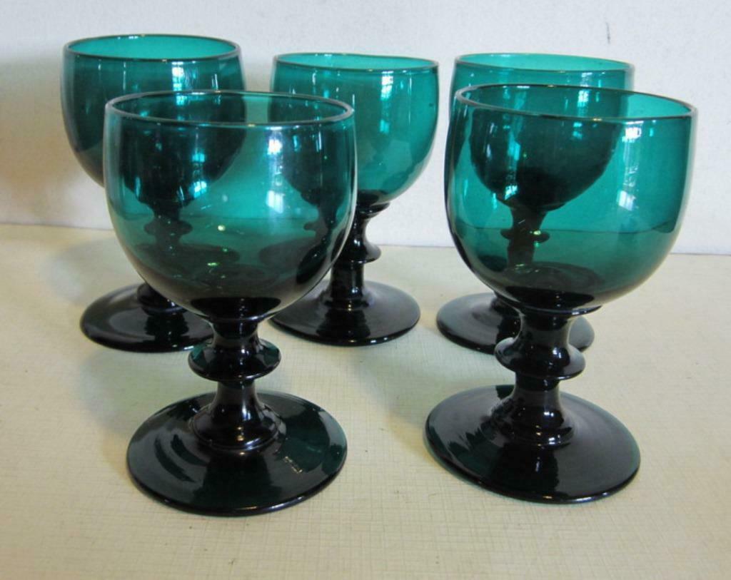 19eeuwse antieke louis philippe glazen, Antiquités & Art, Antiquités | Verre & Cristal, Envoi