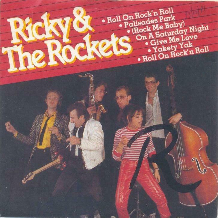 Ricky & The Rockets – Roll On Rock’n Roll (Medley) – Single, Cd's en Dvd's, Vinyl | Overige Vinyl, Gebruikt, Ophalen of Verzenden