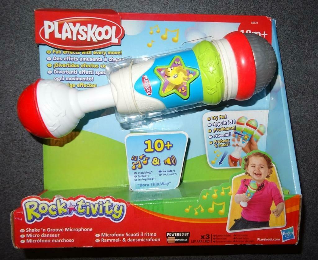 Playskool rammel- en dansmicrofoon, Enfants & Bébés, Jouets | Jouets de bébé, Neuf, Autres types, Avec lumière, Sonore, Enlèvement ou Envoi