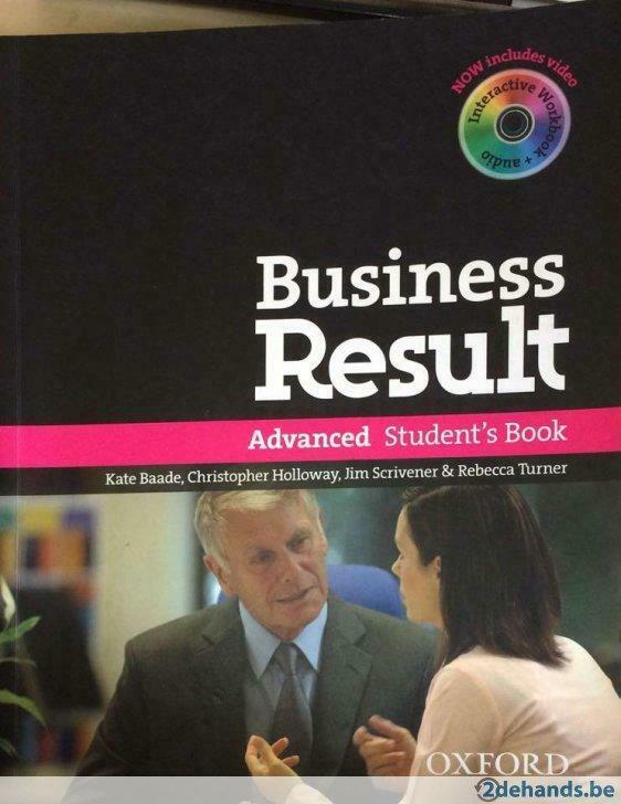 Business Result Advanced Student's Book, Boeken, Studieboeken en Cursussen, Ophalen of Verzenden, Gelezen