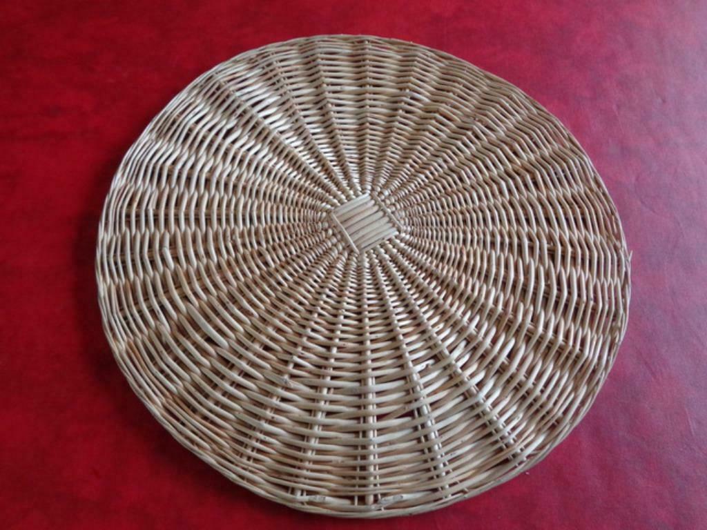 Plateau en osier pour tarte ou autre. Ancien., Enlèvement ou Envoi