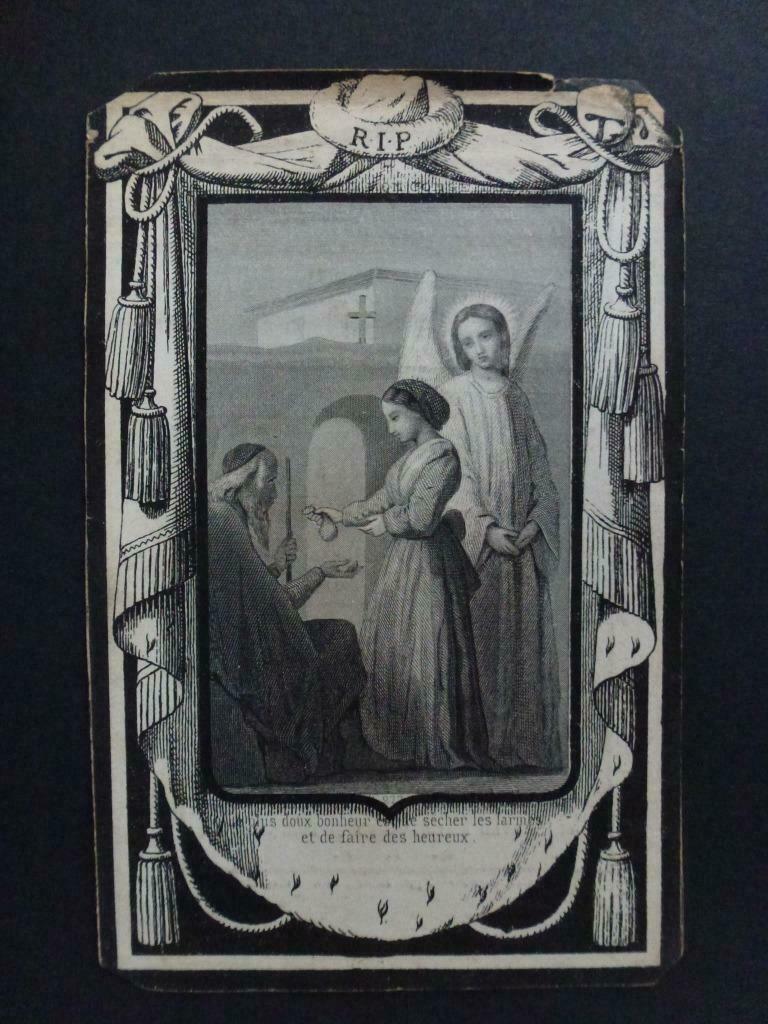 doodsprentje Ceulemans Petrus Joannes  Keerbergen 1801, Verzamelen, Bidprentjes en Rouwkaarten, Verzenden, Rouwkaart