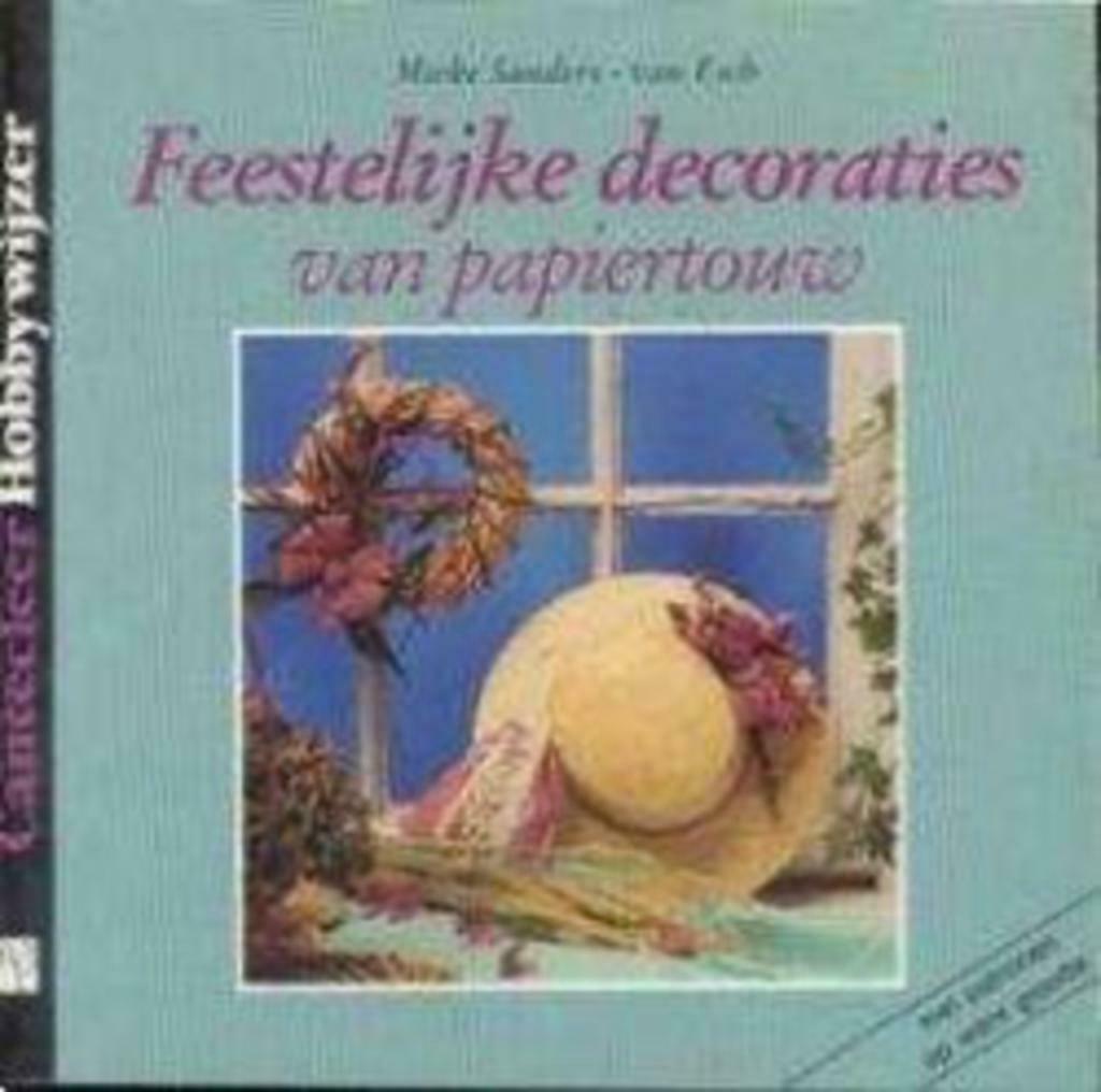 Feestelijke decoraties van papiertouw, Boeken, Hobby en Vrije tijd, Gelezen, Ophalen of Verzenden