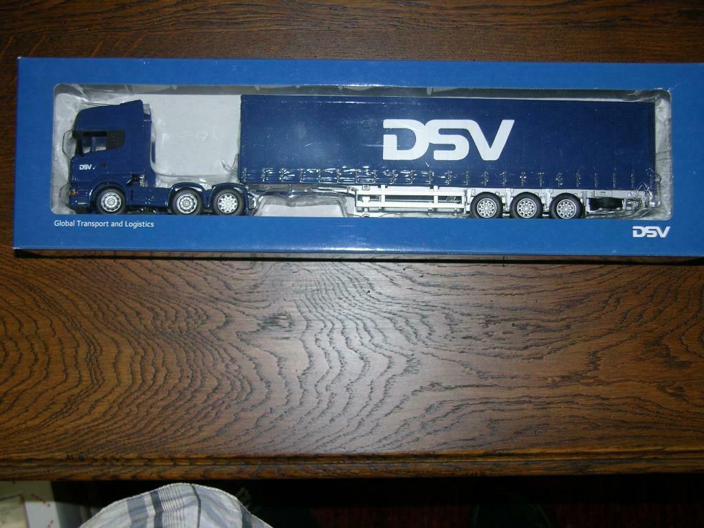Schaalmodel vrachtwagen DSV, 1/50, Ophalen, Nieuw, Auto's