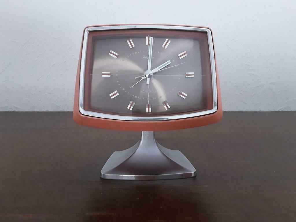 Réveil/horloge vintage 2 rubis., Electroménager, Réveils, Enlèvement ou Envoi, Comme neuf