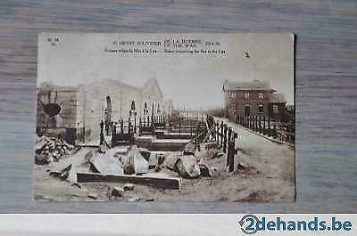 Heyst souvenir de la guerre écluses, Ophalen of Verzenden