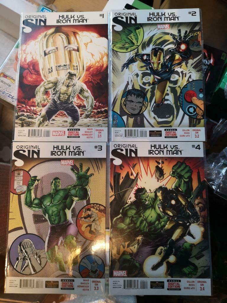 Original Sin : Hulk vs. Iron Man #1-4 (completed mini-serie), Série complète ou Série, Enlèvement ou Envoi, Neuf