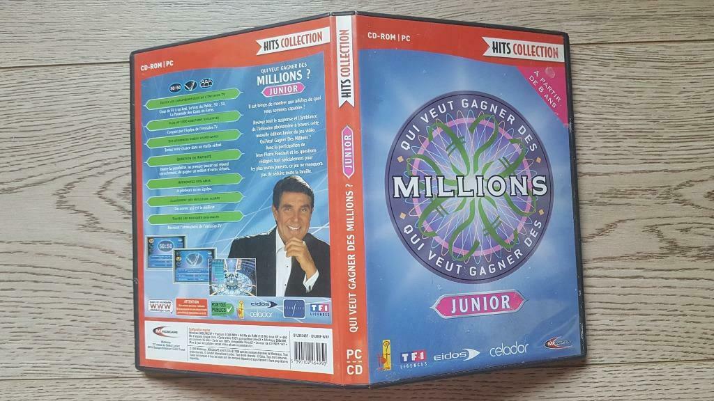 Qui veut gagner des millions - Junior, Consoles de jeu & Jeux vidéo, Enlèvement ou Envoi, Utilisé, À partir de 7 ans