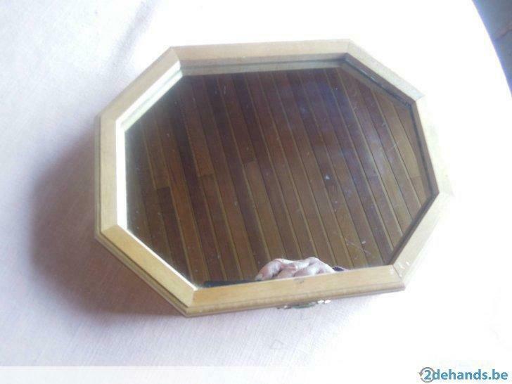 sleutelmuurkistje met spiegel muurkastje met spiegel, Ophalen of Verzenden, Gebruikt