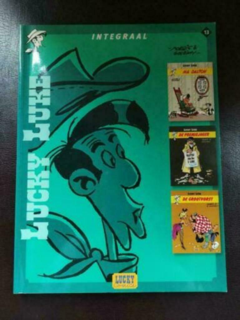 Lucky Luke integraal deel 12 en 13., Meerdere stripboeken, Ophalen of Verzenden, Gelezen