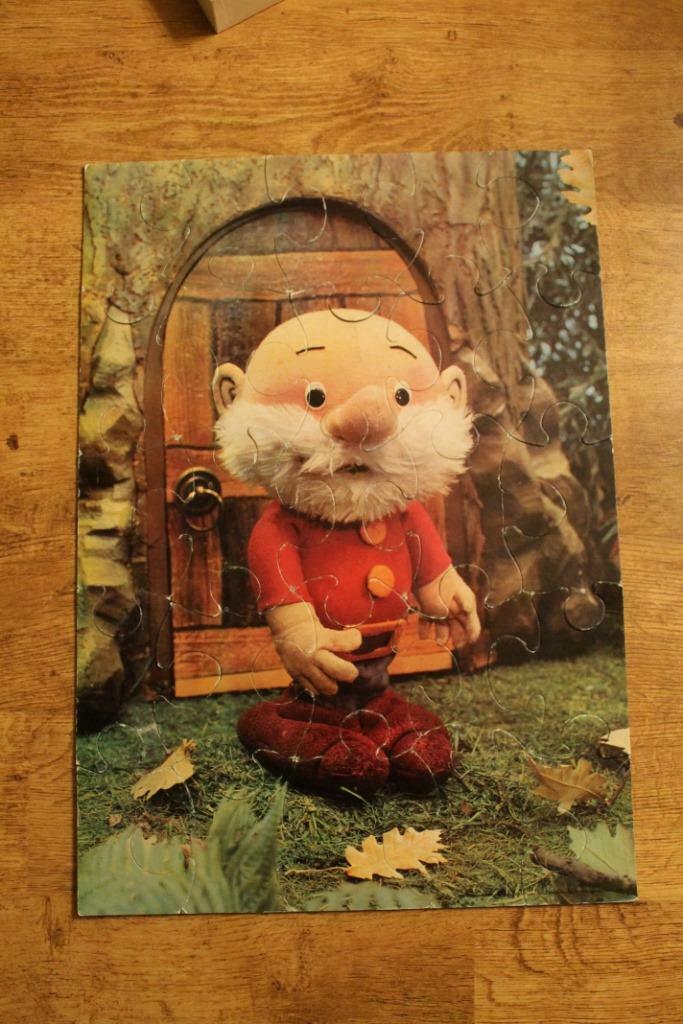 Vloerpuzzel Paulus de boskabouter (25 stukken), Ophalen of Verzenden, 10 tot 50 stukjes, Gebruikt, 2 tot 4 jaar