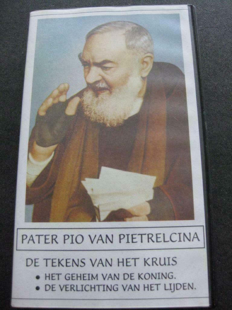 VHS cassette Pater Pio, Alle leeftijden, Ophalen of Verzenden, Zo goed als nieuw, Nederlandstalig