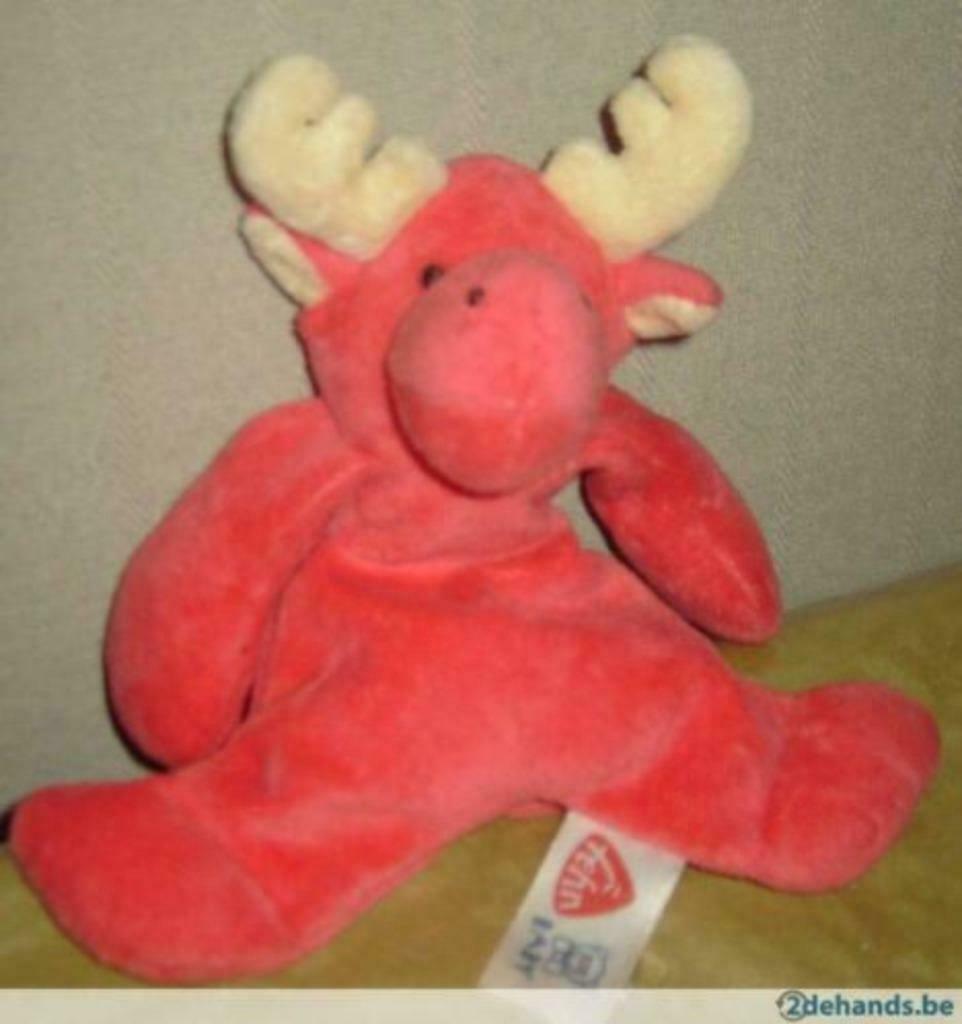 Knuffel rendier, Ophalen of Verzenden, Gebruikt, Overige typen