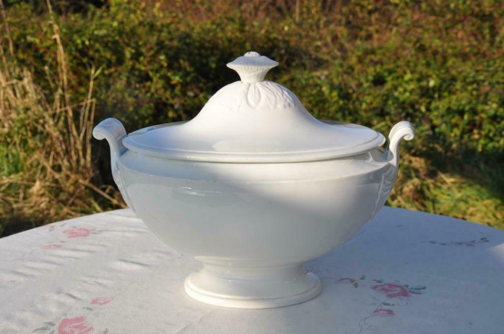 grosse soupière ovale empire boch frère keramis, Antiquités & Art, Enlèvement ou Envoi