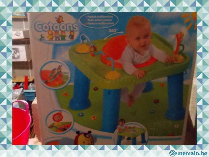 SMOBY COTOONS  table multifonctions,avec siège qui tourne, Enfants & Bébés, Enlèvement