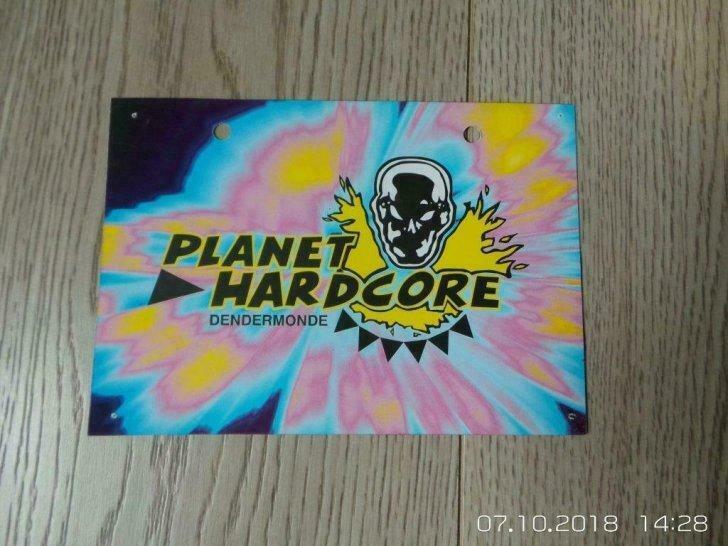 Flyers On A New Orbit @ Planet Hardcore (Dendermonde) 1994, Tickets en Kaartjes