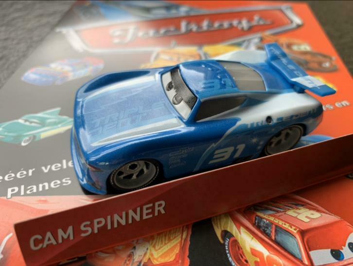 Disney Pixar Cars autootjes Cam Spinner, Ophalen of Verzenden, Nieuw, Handmatig, Overige merken