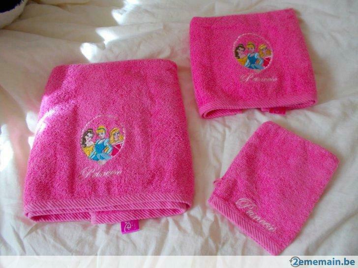 lot de serviettes disney princesses, Nieuw