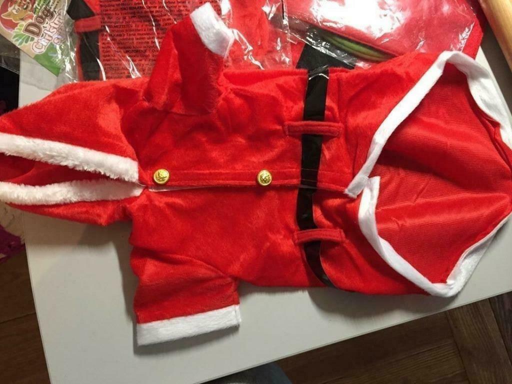 Très beau manteau CHIEN NOEL Ou CHAT NOEL...*DOG CHRITMAS SU, Animaux & Accessoires, Envoi, Neuf