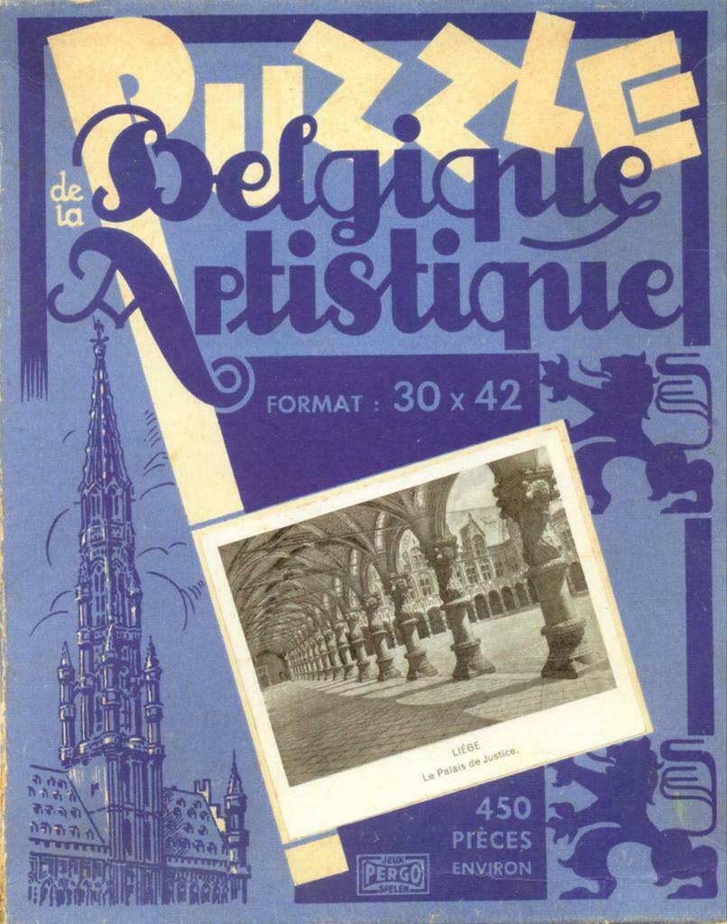 Je chercheL Puzzle Belgique Artistique - Pergo, Collections, Enlèvement ou Envoi, Comme neuf