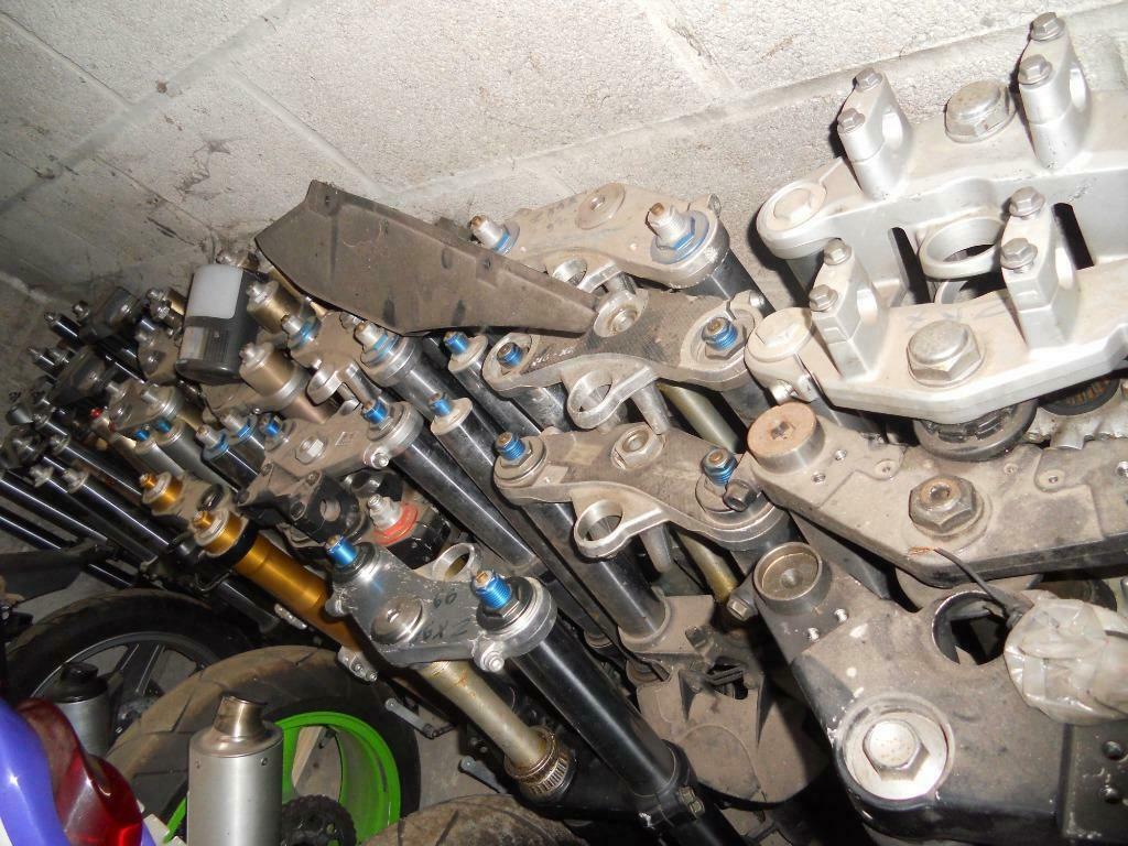 Vend toutes fourches  pièces Kawasaki gros stock tous modèle, Ophalen, Gebruikt