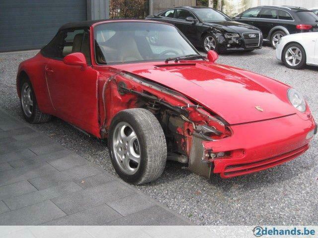 Gezocht schade Porsche, Auto's, Porsche, Cabriolet, Bedrijf, Te koop, Benzine