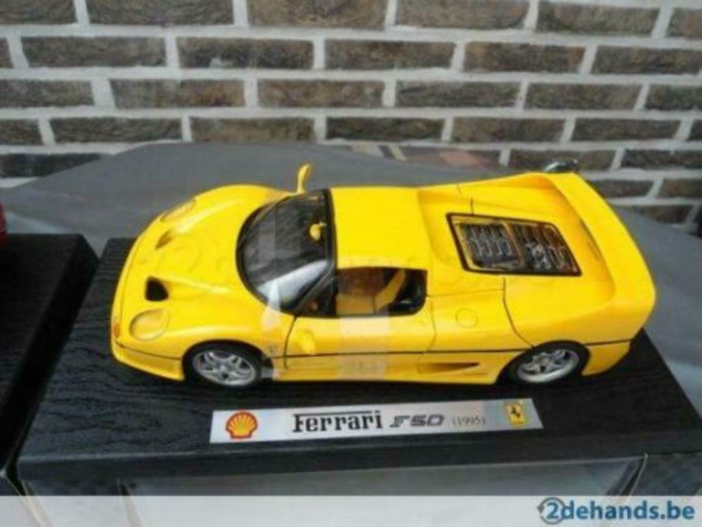 ferrari f50 schaal 1:18 Kopen of Ruilen, Ophalen of Verzenden, Zo goed als nieuw, Auto's
