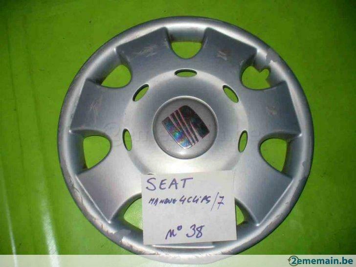 enjoliveur SEAT  15''  (n°38) 1pc, Ophalen of Verzenden, Gebruikt, 15 inch, Velg(en)