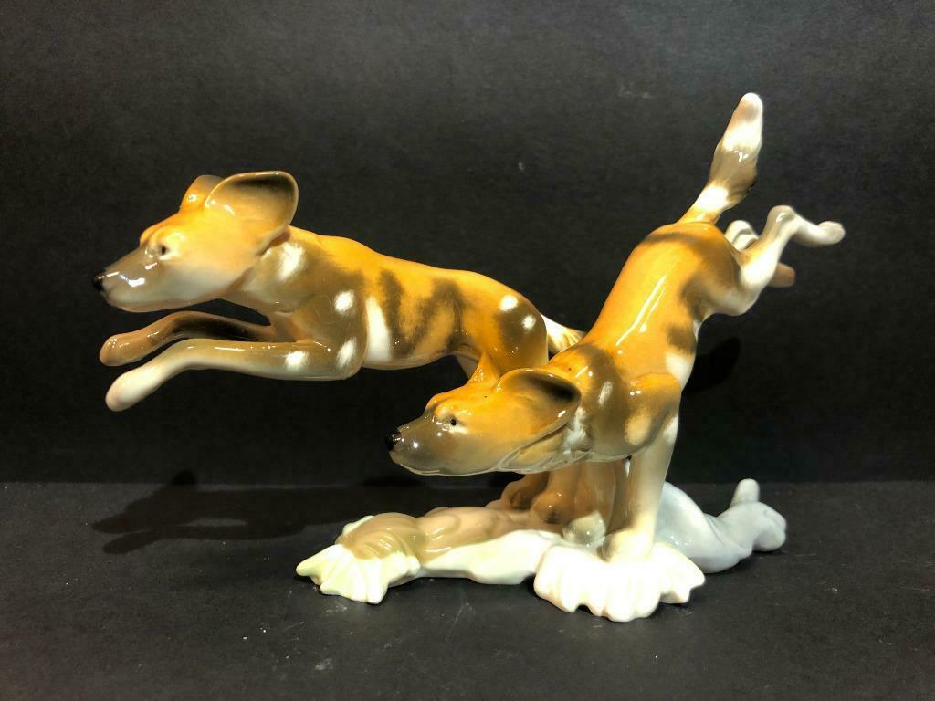 GOEBEL Hyena's, Verzamelen, Beelden en Beeldjes, Ophalen of Verzenden, Zo goed als nieuw, Dier