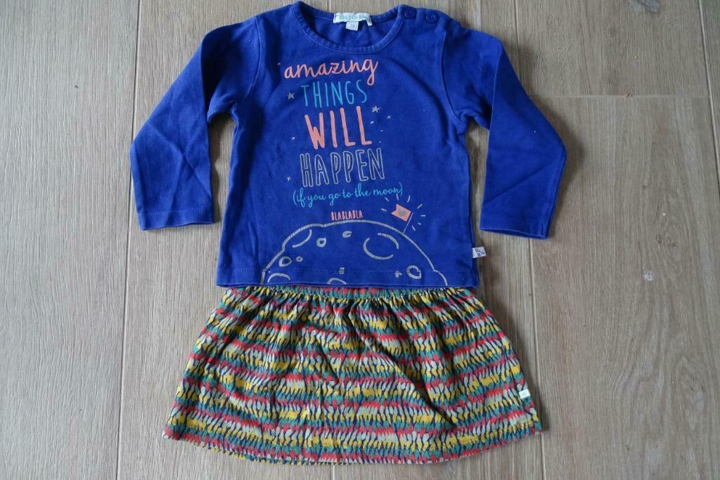 2-delig setje bla bla bla maat 74, Kinderen en Baby's, Babykleding | Maat 74, Gebruikt, Meisje, Setje, Ophalen of Verzenden
