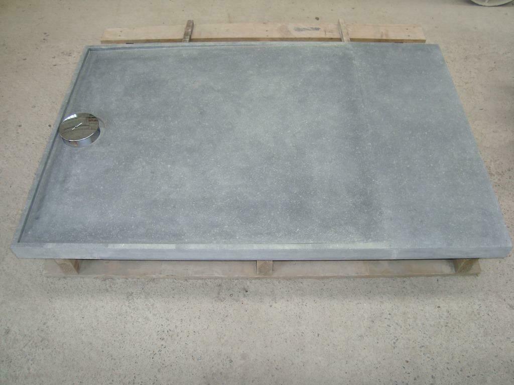 Top de douche en pierre bleue belge, Bricolage & Construction, Dalles & Carrelages, Enlèvement