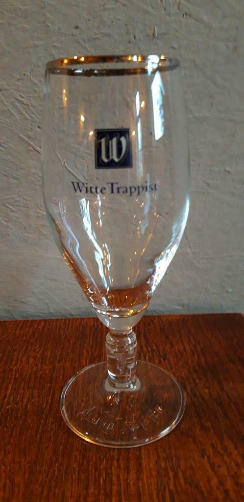La Trappe Witte Trapist bierglazen, Ophalen of Verzenden, Zo goed als nieuw, La Trappe