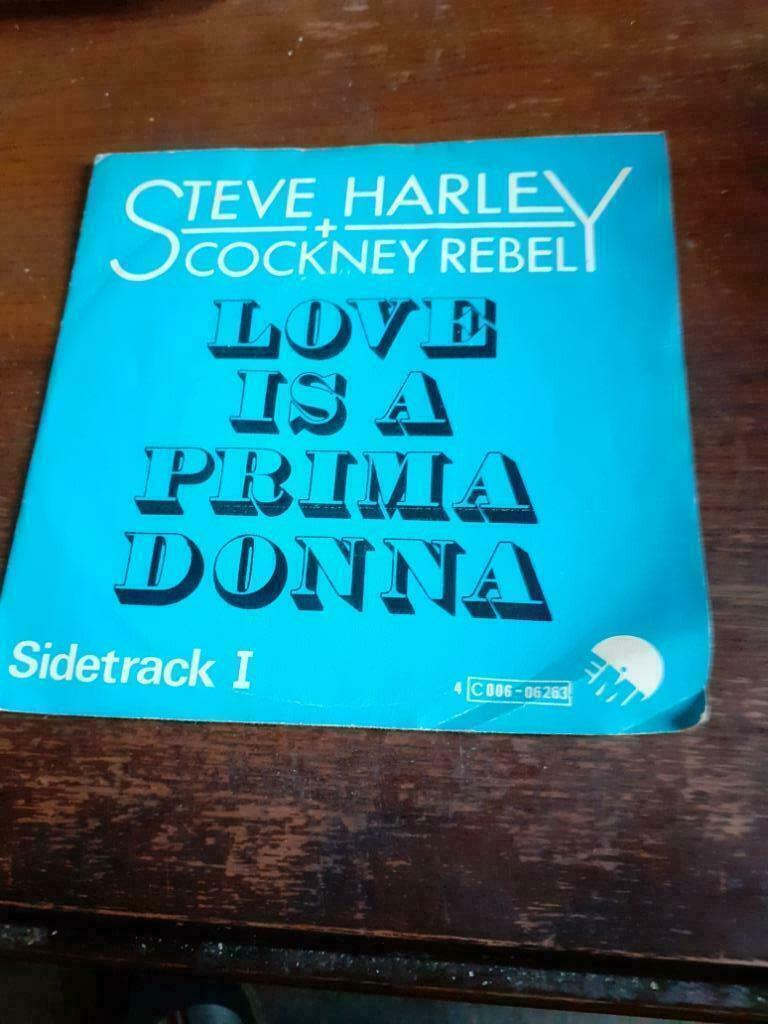 45T Steve Harley+Cockney Rebel : Love is a prima donna, Enlèvement ou Envoi