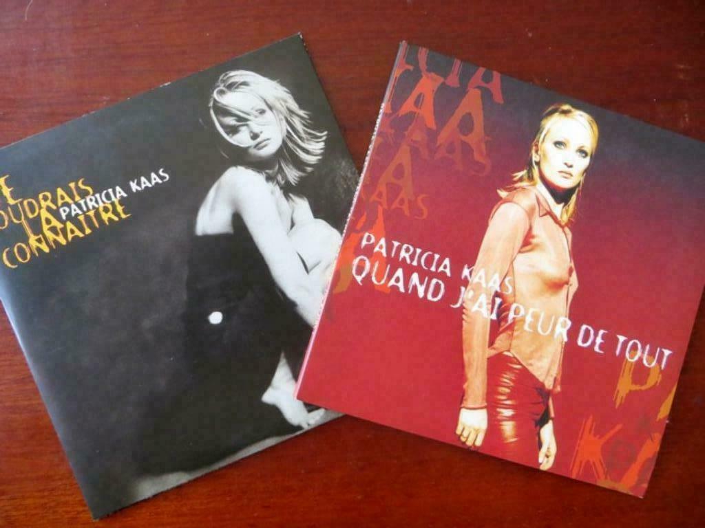 PATRICIA KAAS LOT 2 x CD SINGLES, Cd's en Dvd's, 2 t/m 5 singles, Verzenden, Overige genres