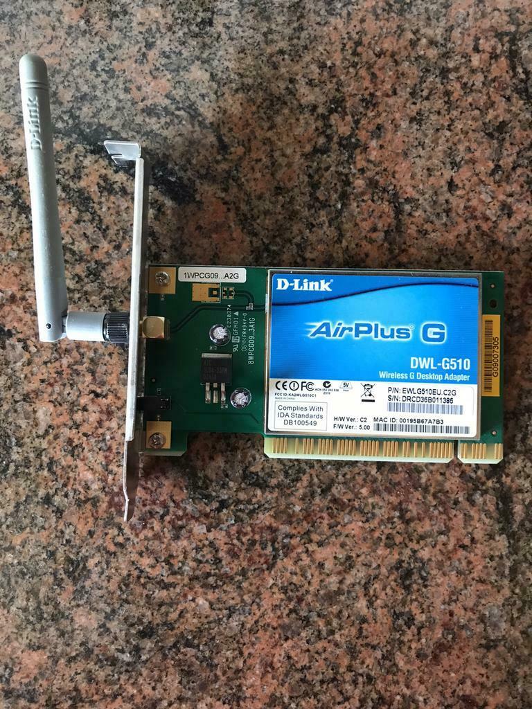Draadloos netwerk kaart D-Link, Enlèvement, Comme neuf