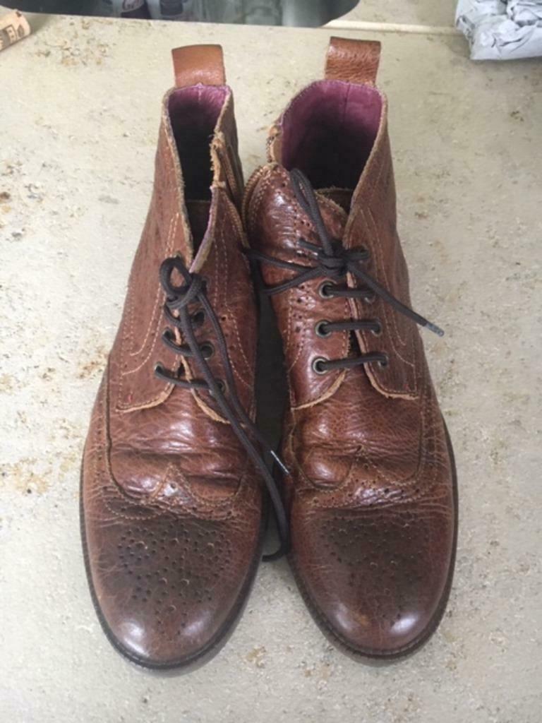 Timberland bottines leder maat 38 in nieuwstaat, Ophalen, Schoenen, Zo goed als nieuw, Jongen