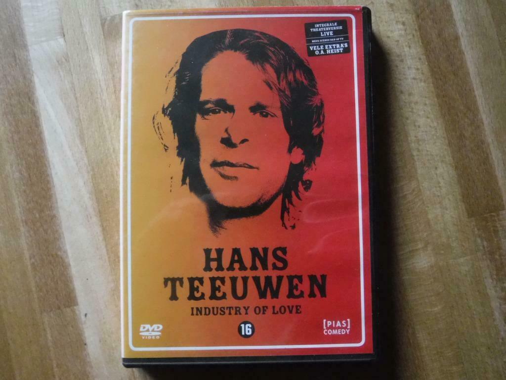 DVD Hans Teeuwen - Industry Of Love, Vanaf 16 jaar, Ophalen of Verzenden, Stand-up of Theatershow