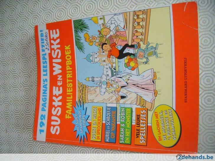 Familiestripboek Suske en Wiske, Enlèvement ou Envoi, Utilisé