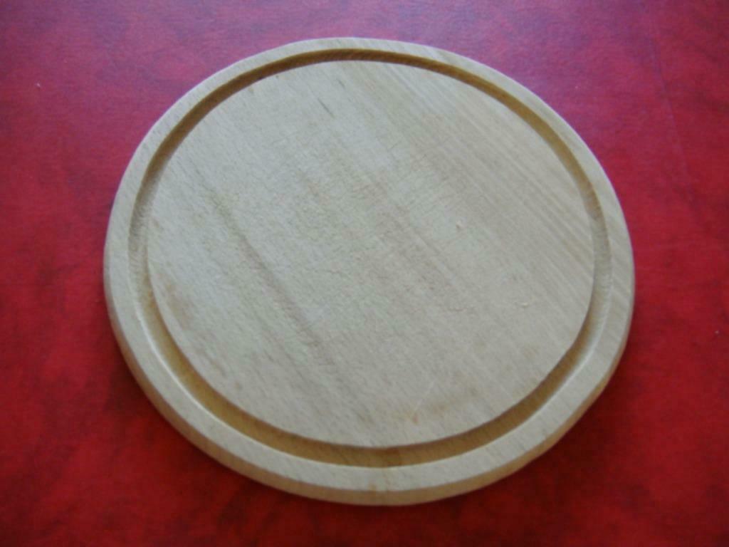Planche à découper en bois .ronde, Maison & Meubles, Cuisine | Vaisselle, Utilisé, Enlèvement ou Envoi