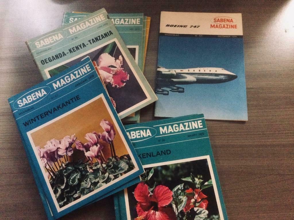 Jaargang Sabena Magazine - 1970, Envoi, Comme neuf, Sports et Loisirs