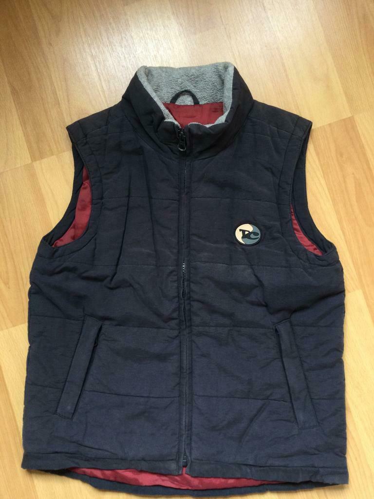 Blauwe bodywarmer, 8 jaar, Ophalen of Verzenden, Gebruikt
