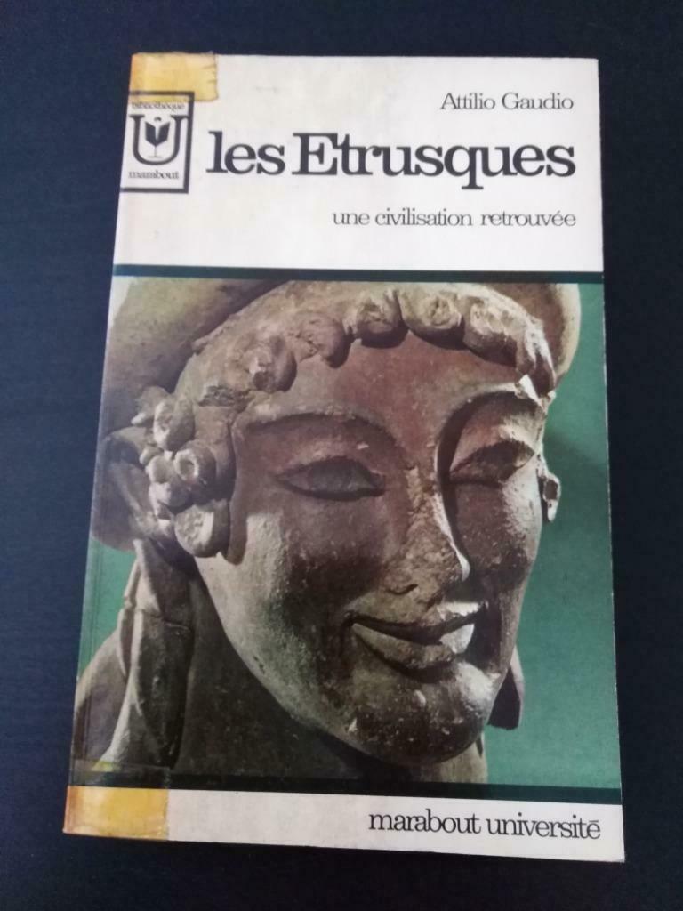Les Etrusques, une civilisation retrouvée, Attilio Gaudio, Livres, Enlèvement ou Envoi, Utilisé