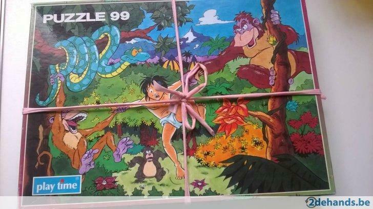 Puzzel 99 stukken, Ophalen, Gebruikt
