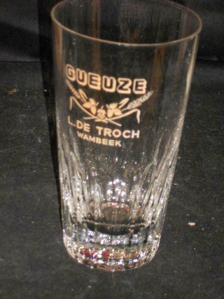 Gueuze.Kriek.Lambic.De Troch Wambeek..Moriau.D 139, Ophalen of Verzenden, Zo goed als nieuw, Glas of Glazen, Overige merken